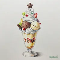 よくばりツリーパフェ