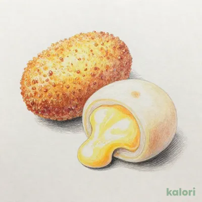 コロッケ＆もちチーズ