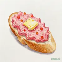明太ガーリックトースト