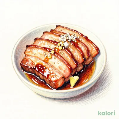 Sliced Chashu Pork Appetizer