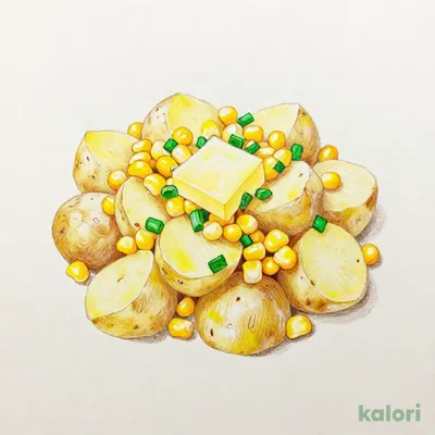 Potato and Corn with Butter
