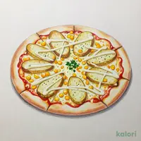 じゃがマヨコーンピザ