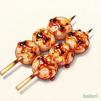 つくね串の炙り焼