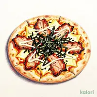 Teriyaki Chashu Pork Pizza