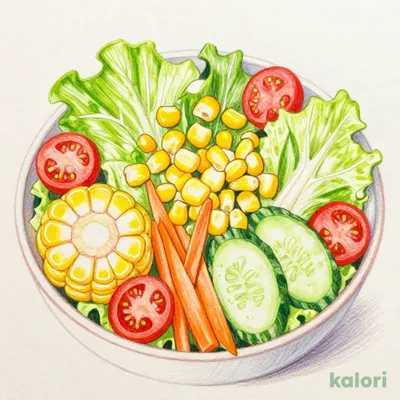Corn and Fresh Vegetable Salad