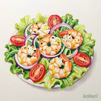 ぷりっと海老のイタリアンサラダ