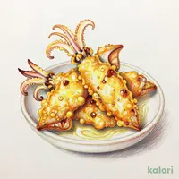 ほたるいかの唐揚げ