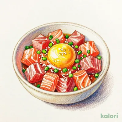Tuna and Salmon Yukhoe with Salted Green Onion