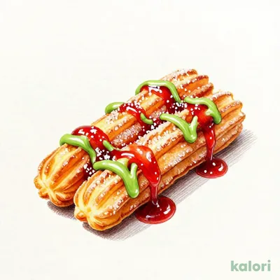 Strawberry and Matcha Mini Churros
