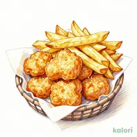 Chicken Nuggets and French Fries