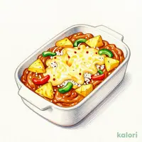 ボンカレー使用 南国仕立ての焼チーズカレー