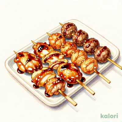 Assorted Grilled Skewers, Tare Sauce