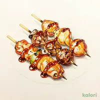 串焼５種盛り合せ たれ
