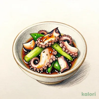 Takowasabi (Octopus with Wasabi)