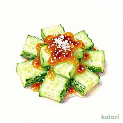 叩き胡瓜の塩うめ