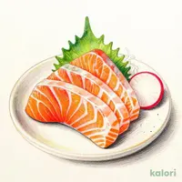 岩手県オランダ島サーモン刺し