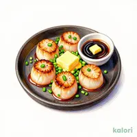 帆立バター鉄板ステーキ