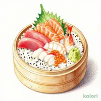 桶盛り海鮮丼