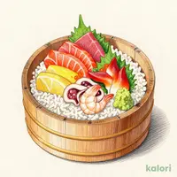 桶盛り海鮮丼 （魚マシ）