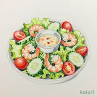 海老のカクテルサラダ