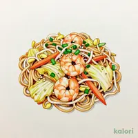 海老塩焼きそば