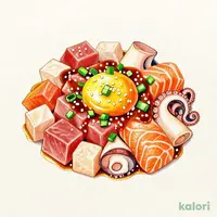 海鮮ばくだんユッケ