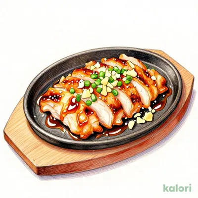 Two-Style Seared Bungotakada Chicken Teppanyaki