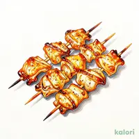 Chicken Skin Skewer, Salt