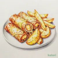 三沢チーズロールとポテトフライ