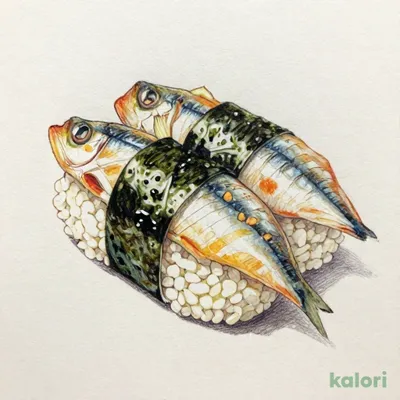 いわしのガリ巻き
