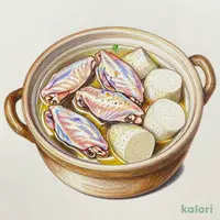 鶏手羽と里芋のゆず塩田舎鍋