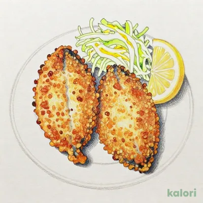 あじ尽くしフライ2種盛り