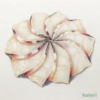 ひらめの薄造り