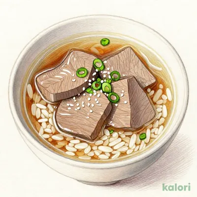 やわらか牛タンのスープクッパ