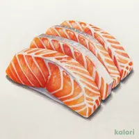 サーモン２種刺し