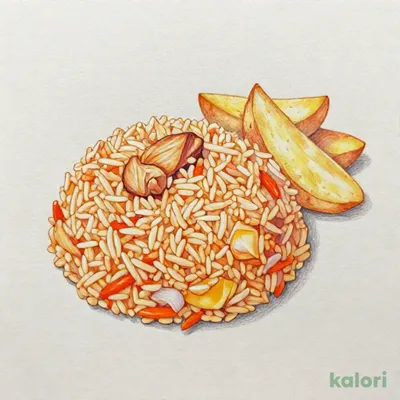 チキンライス＆ポテト