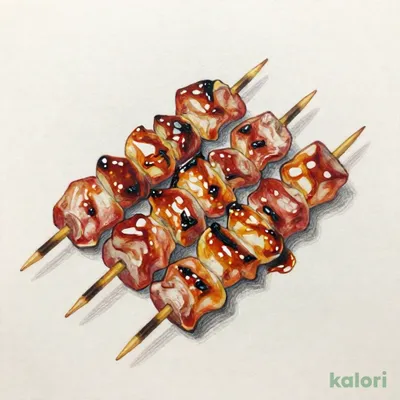 本日の5種串焼盛り合せ たれ
