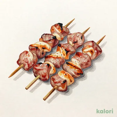 本日の5種串焼盛り合せ 塩