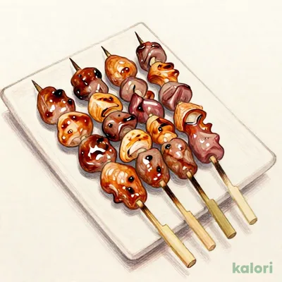 本日の7種串焼盛り合せ たれ