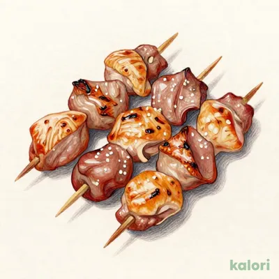 本日の7種串焼盛り合せ 塩