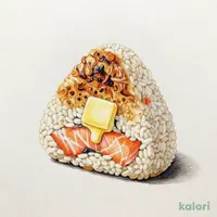 焼おにぎり 鮭バター