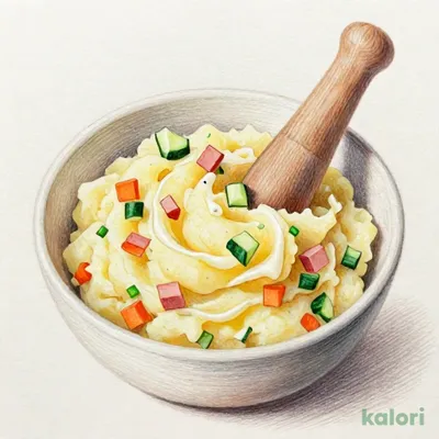 自分で作るポテトサラダ
