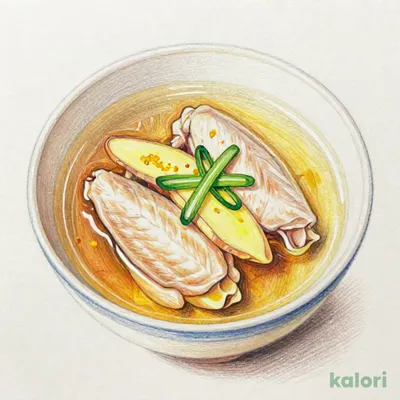 鶏手羽の柚子塩生姜鍋
