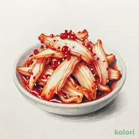 鶏皮キムチ