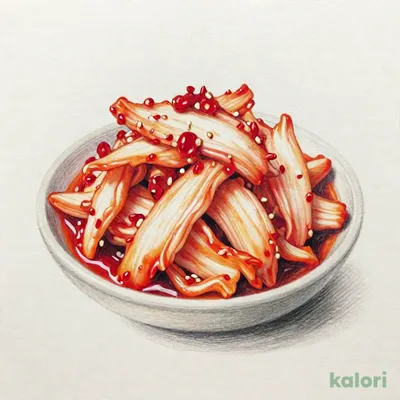 鶏皮キムチ