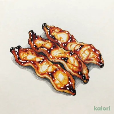 鶏皮タレ焼