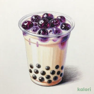 巨峰に溺れる ラテタピオカ