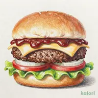 和牛ミートソースバーガーダブル