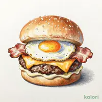Jr.チーズベーコンエッグバーガー