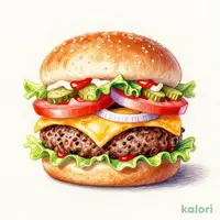 Wendy's Burger USA Double